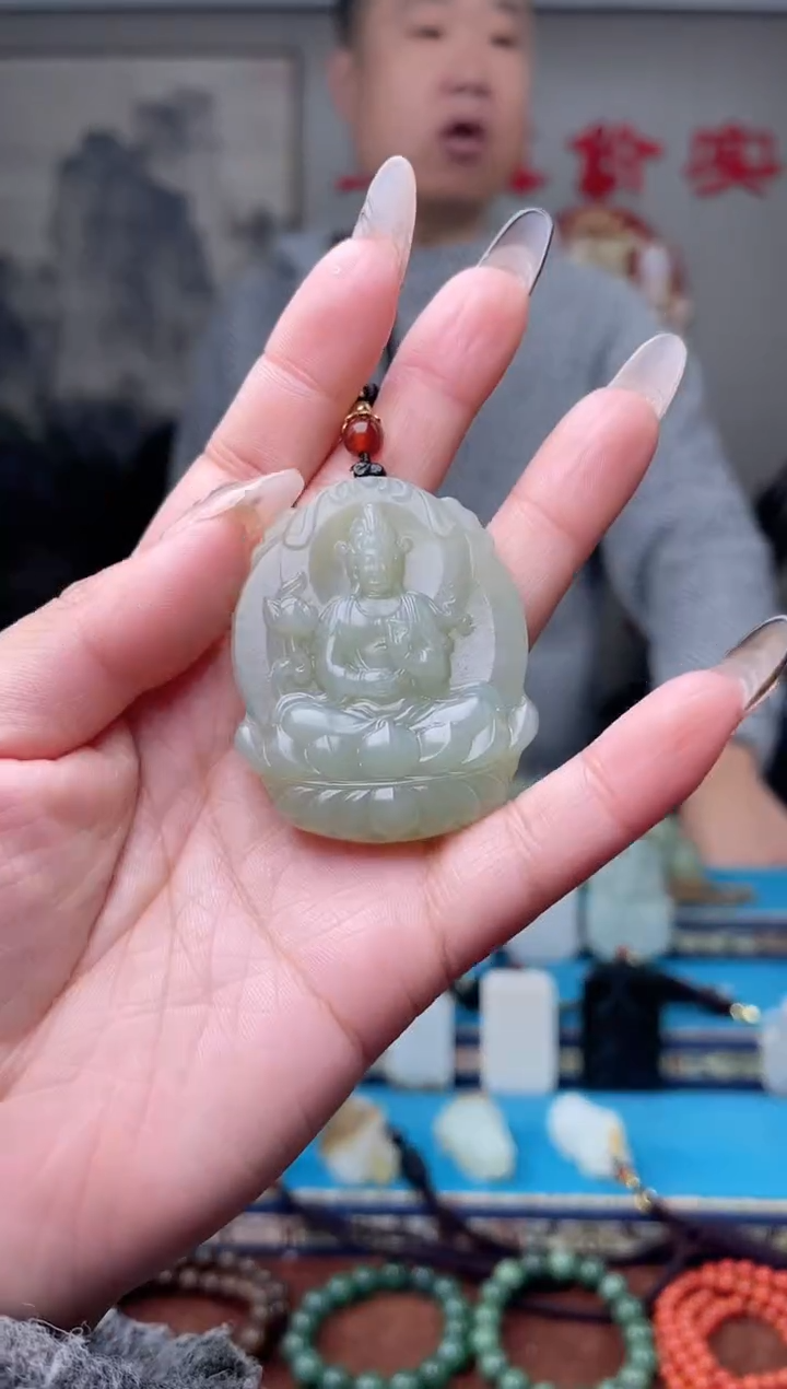 【闪购商品】和田玉挂件未镶嵌1
