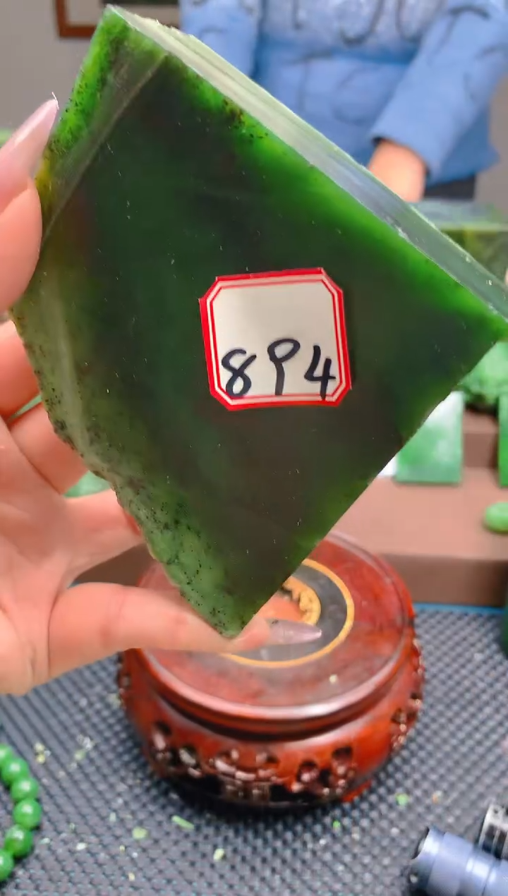 【闪购商品】和田玉（碧玉）珠宝半成品未镶嵌1