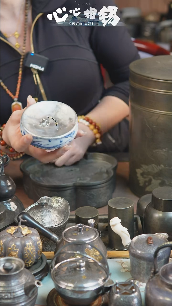 瓷片心心相锡心心相锡