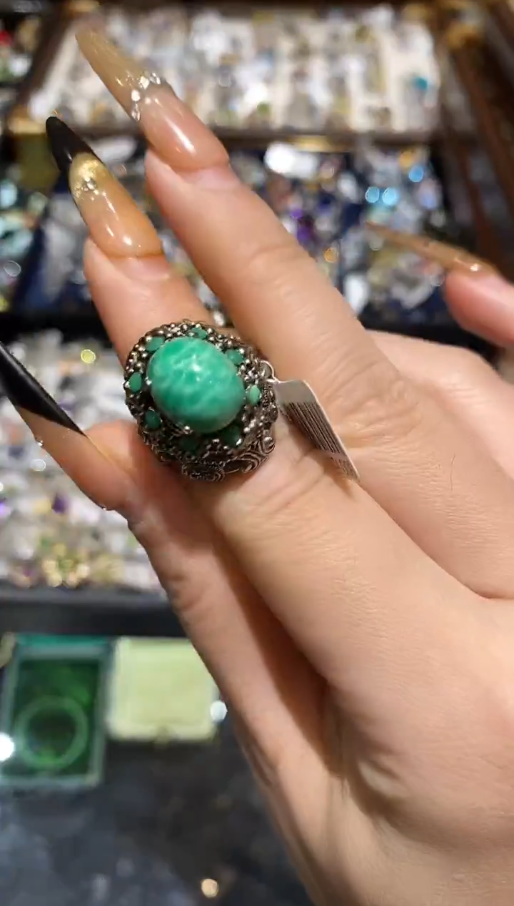 琉璃铜合金楚楚珠宝中古甄选不退换