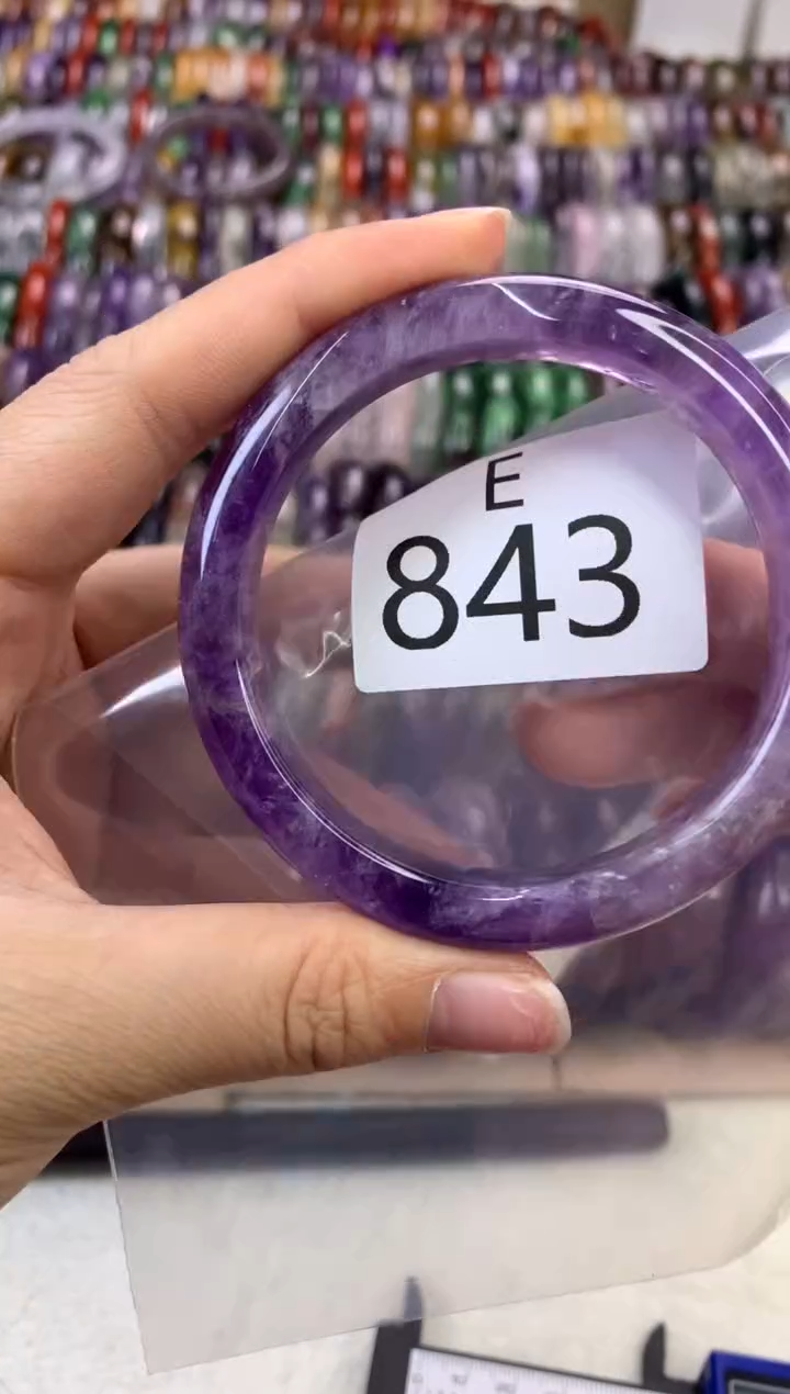 【闪购商品】水晶水晶手镯E未镶嵌843-57+