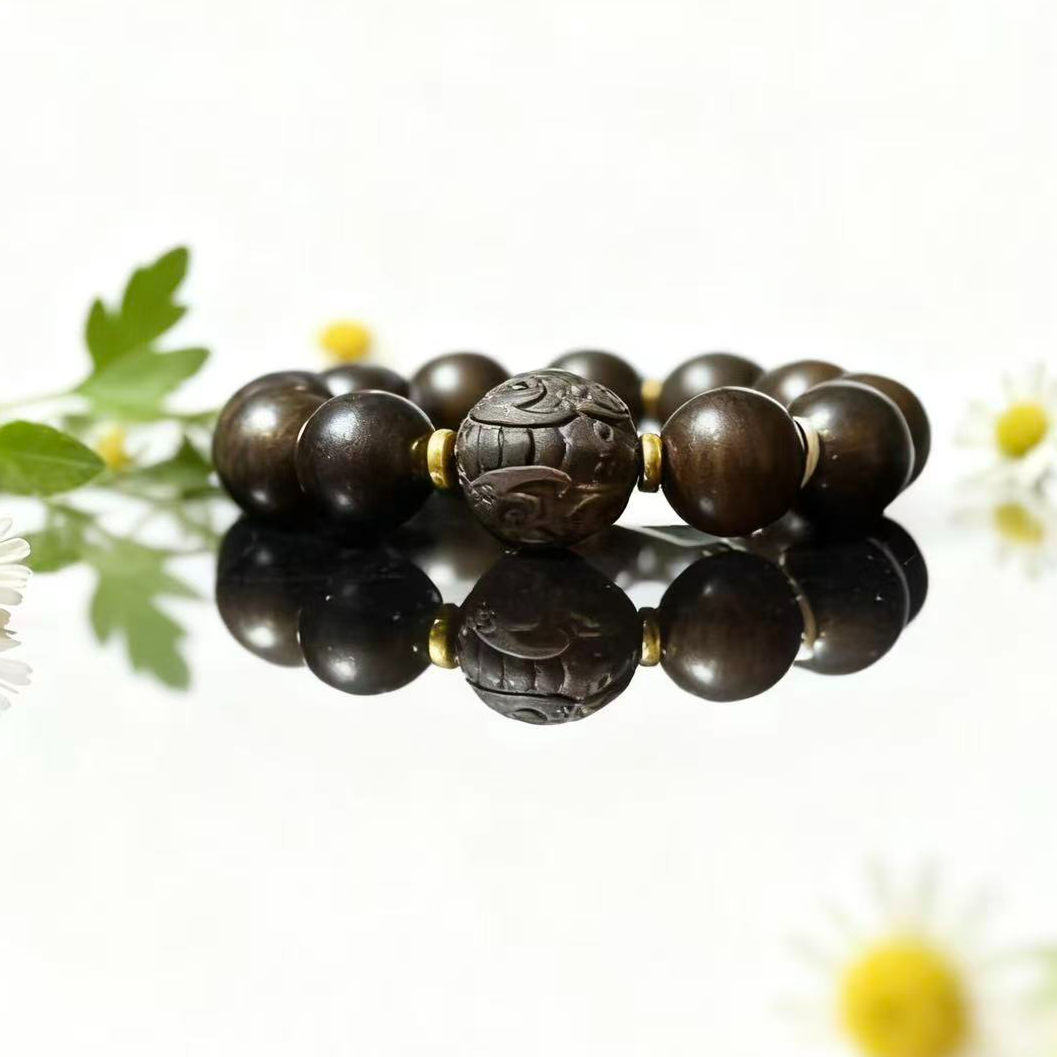 老料水波纹貔貅单圈206【无礼盒】