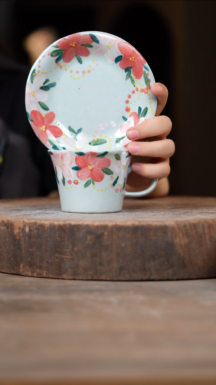 瓷片景德镇高温釉下彩（食品级）