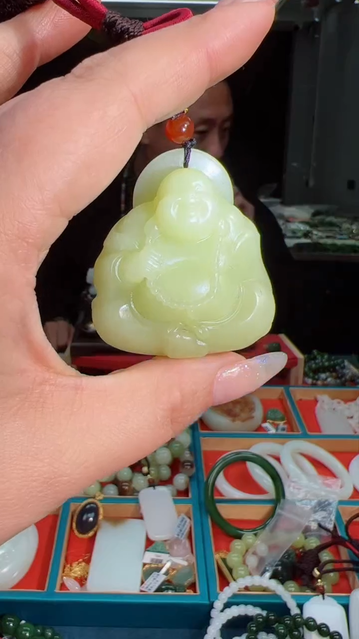 【闪购商品】和田玉吊坠未镶嵌1