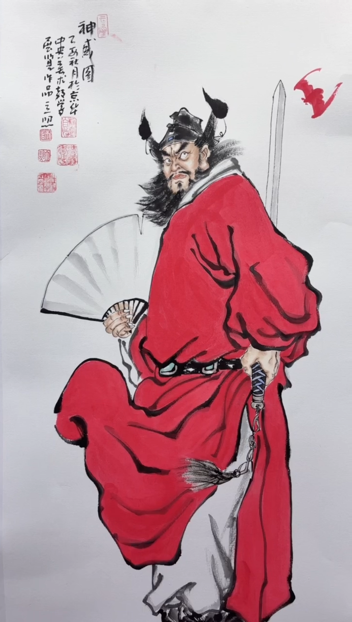 国画师立照老师国画作品