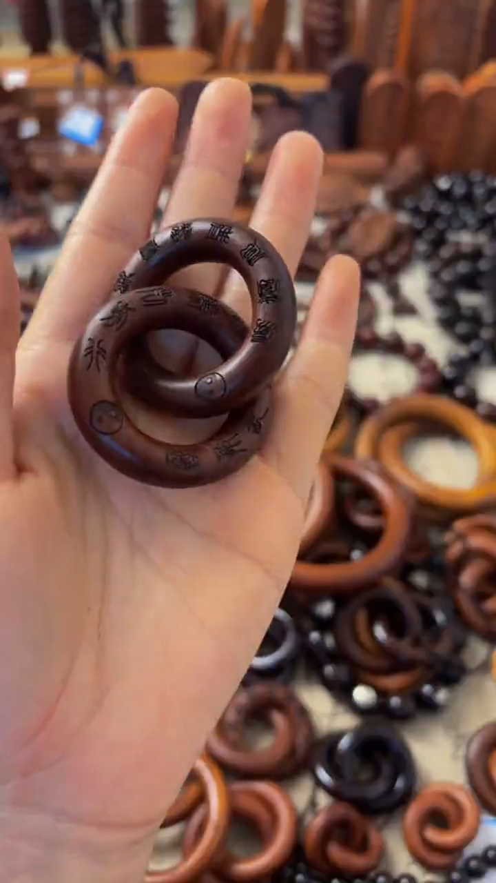 枣木乾坤圈 一物一拍桃木25