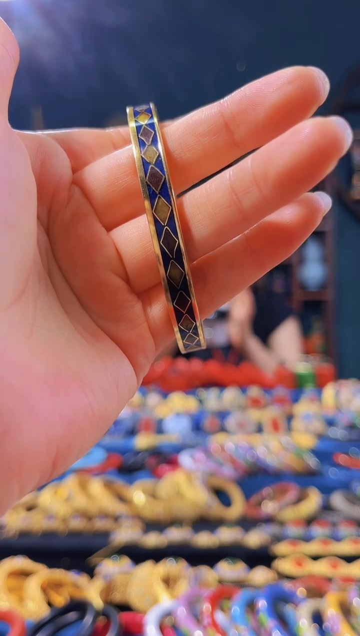 【闪购商品】非遗绝技 景泰蓝手镯（65+）