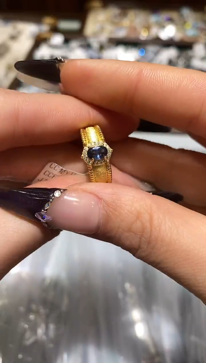 纯铜合金琉璃楚楚珠宝中古甄选不退换