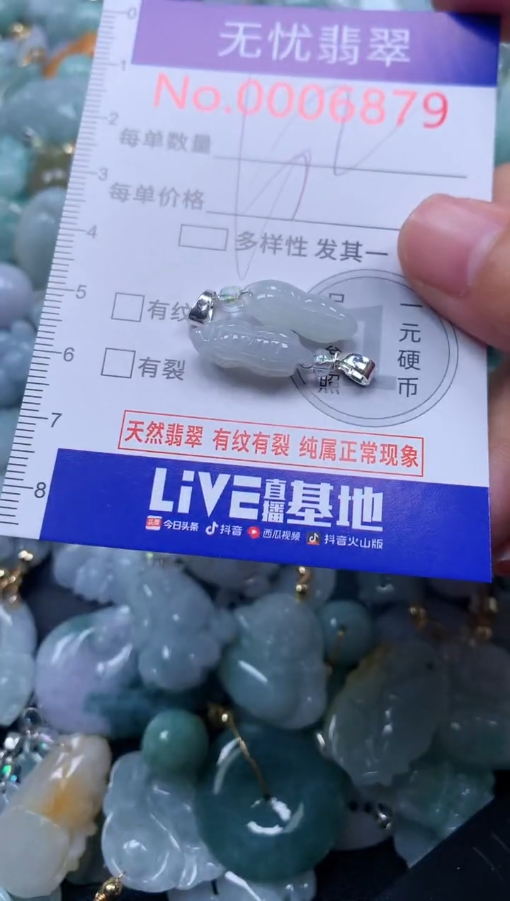 颈饰未镶嵌翡翠6879