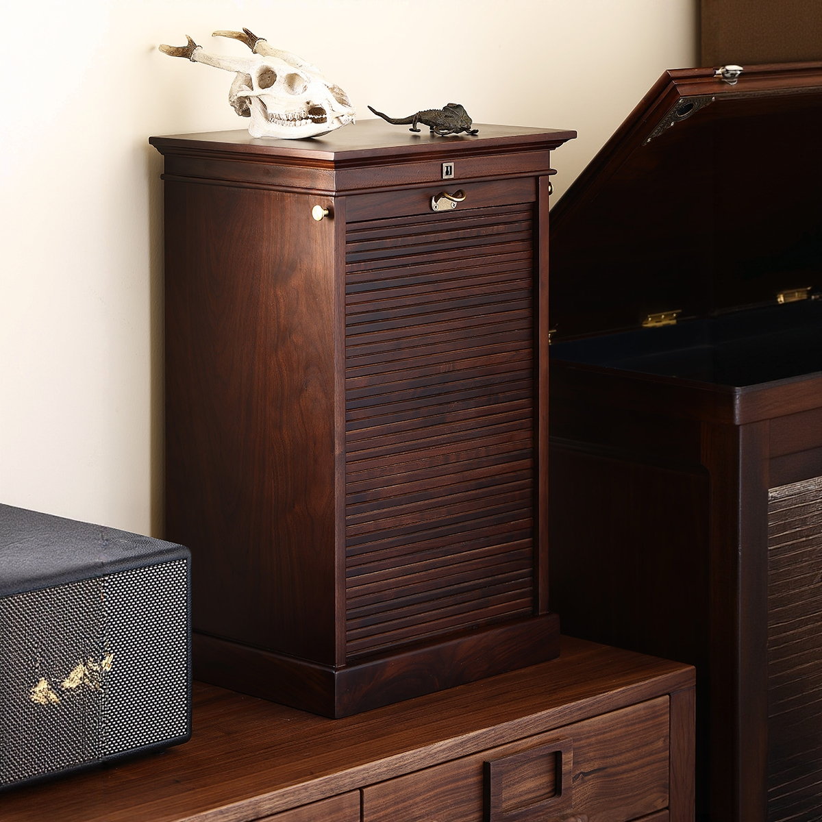 【福袋】小门帘抽屉柜进口原木美式风格收纳神器网红家具