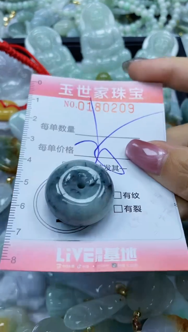 【闪购商品】翡翠颈饰未镶嵌闪购0180209