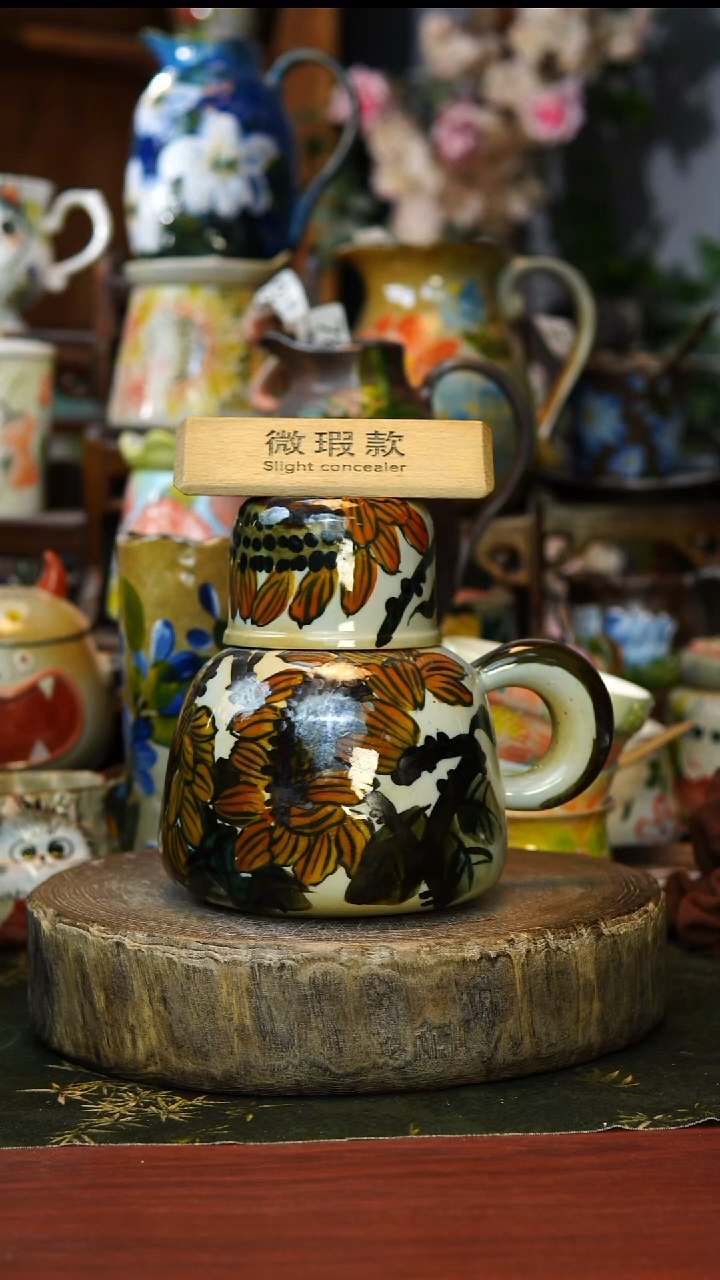 陶瓷145微瑕景德镇手工釉下彩陶瓷
