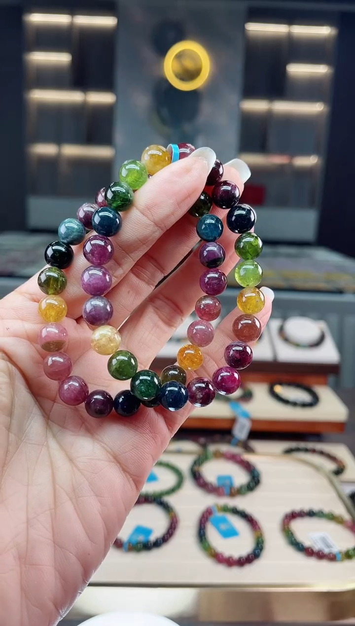 【闪购商品】碧玺单圈手串未镶嵌（多样性发一条）Q