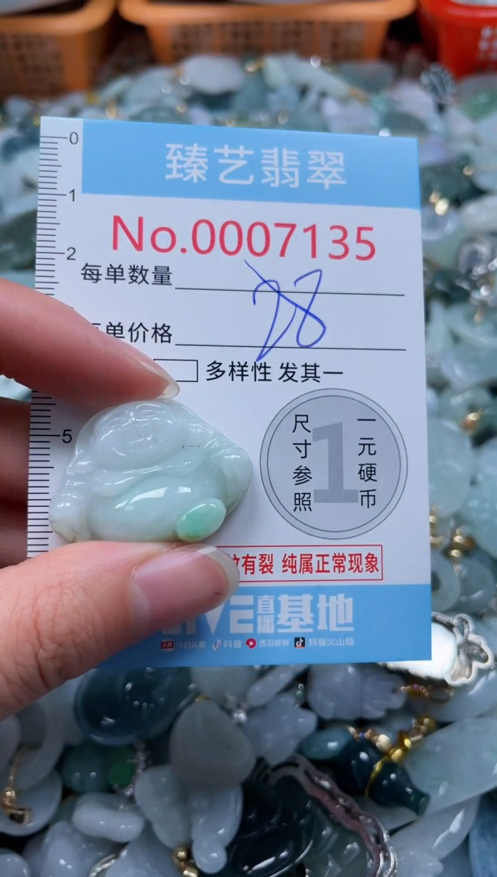 颈饰未镶嵌翡翠7135