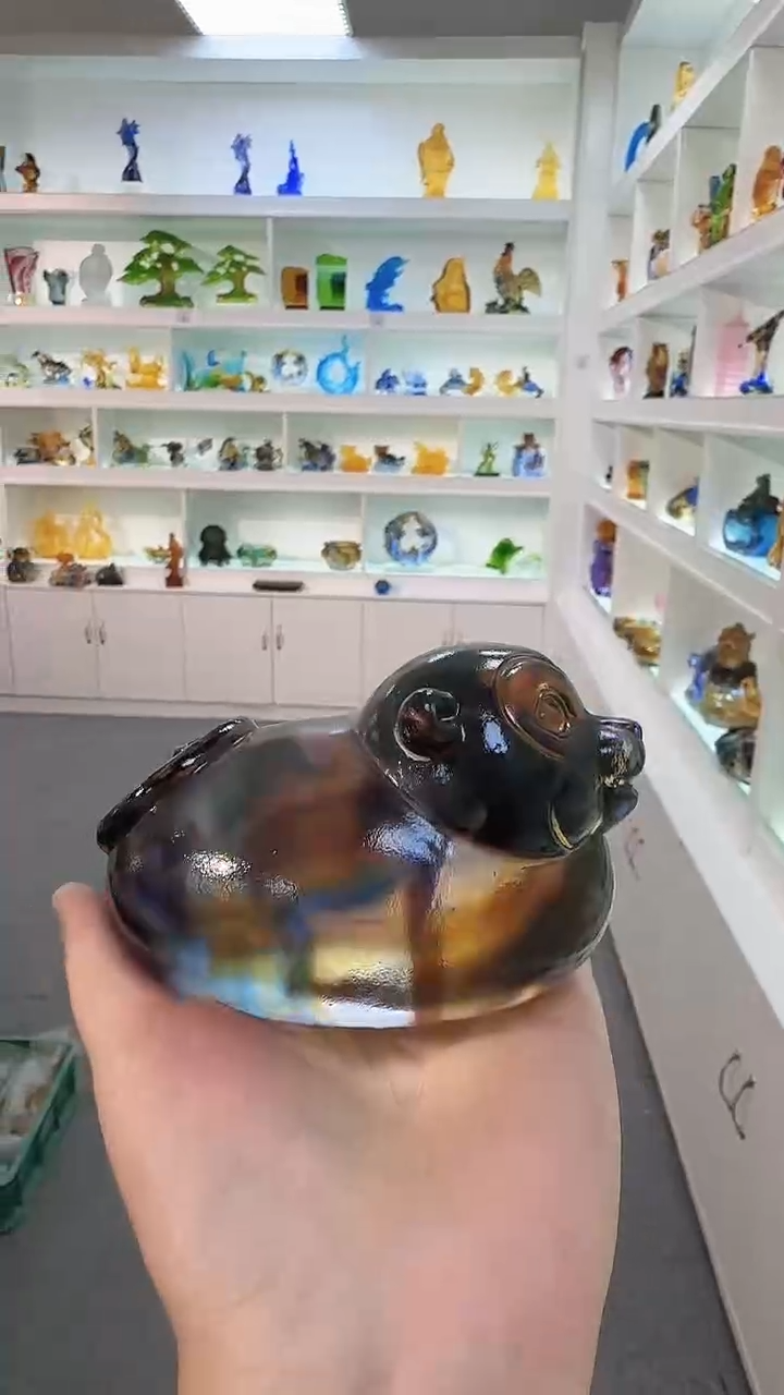 手工艺品琉璃猴子