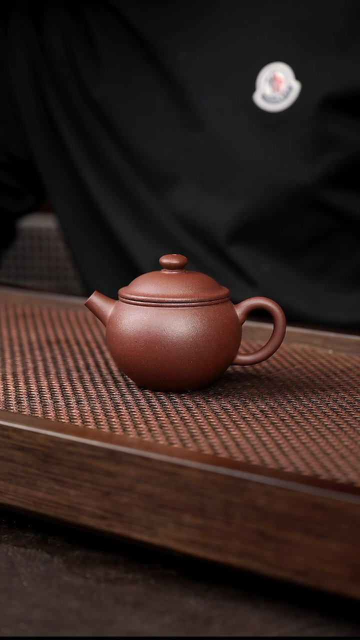 茶壶紫砂紫泥小巨轮