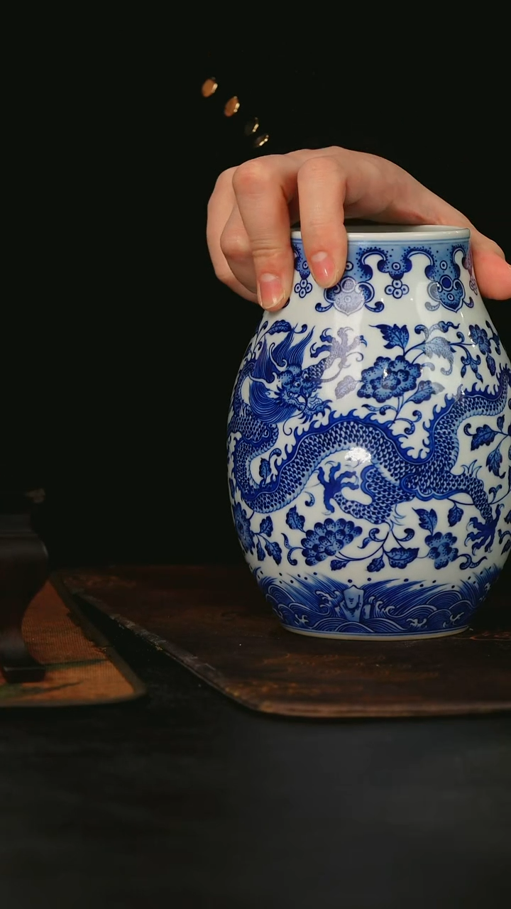 【闪购商品】栗子严选景德镇茶器@@涂杏花