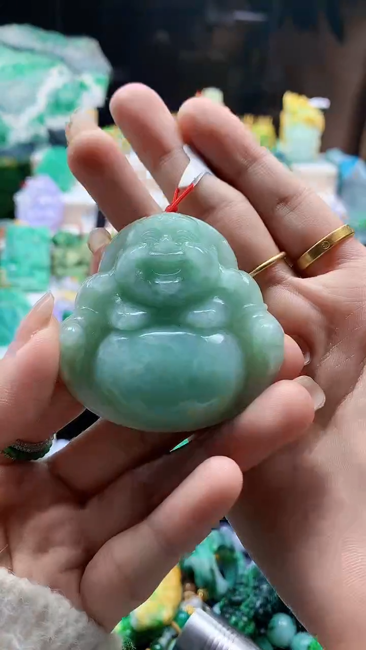 颈饰未镶嵌翡翠天然缅甸a货翡翠