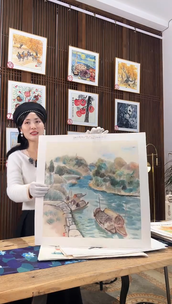 版画版画耿玉琨名章限量版画S