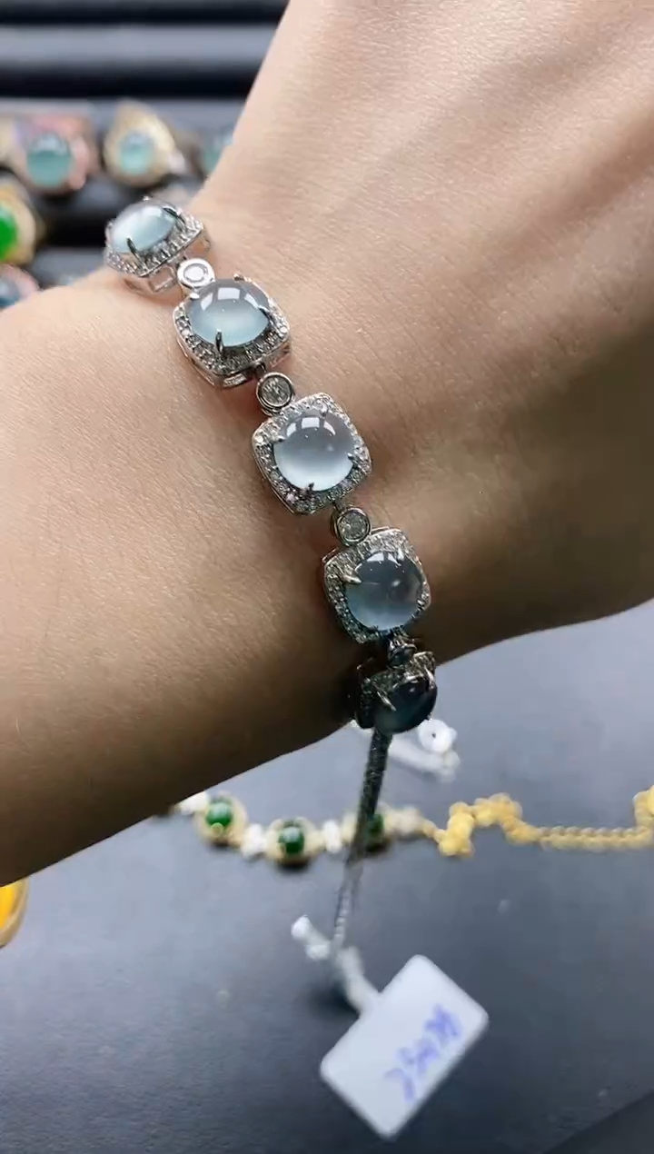 【闪购商品】翡翠戒指银S925镶嵌1111