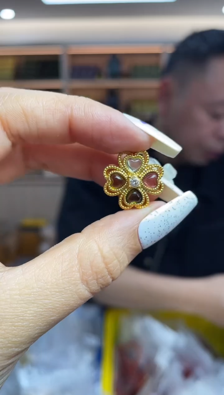 【闪购商品】碧玺·18K金镶嵌多样性发一件