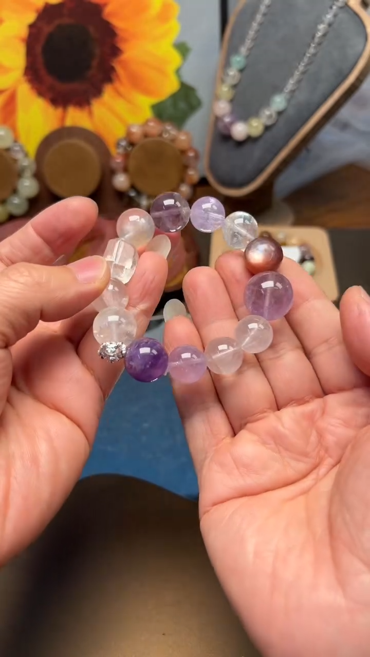 未镶嵌手链水晶1