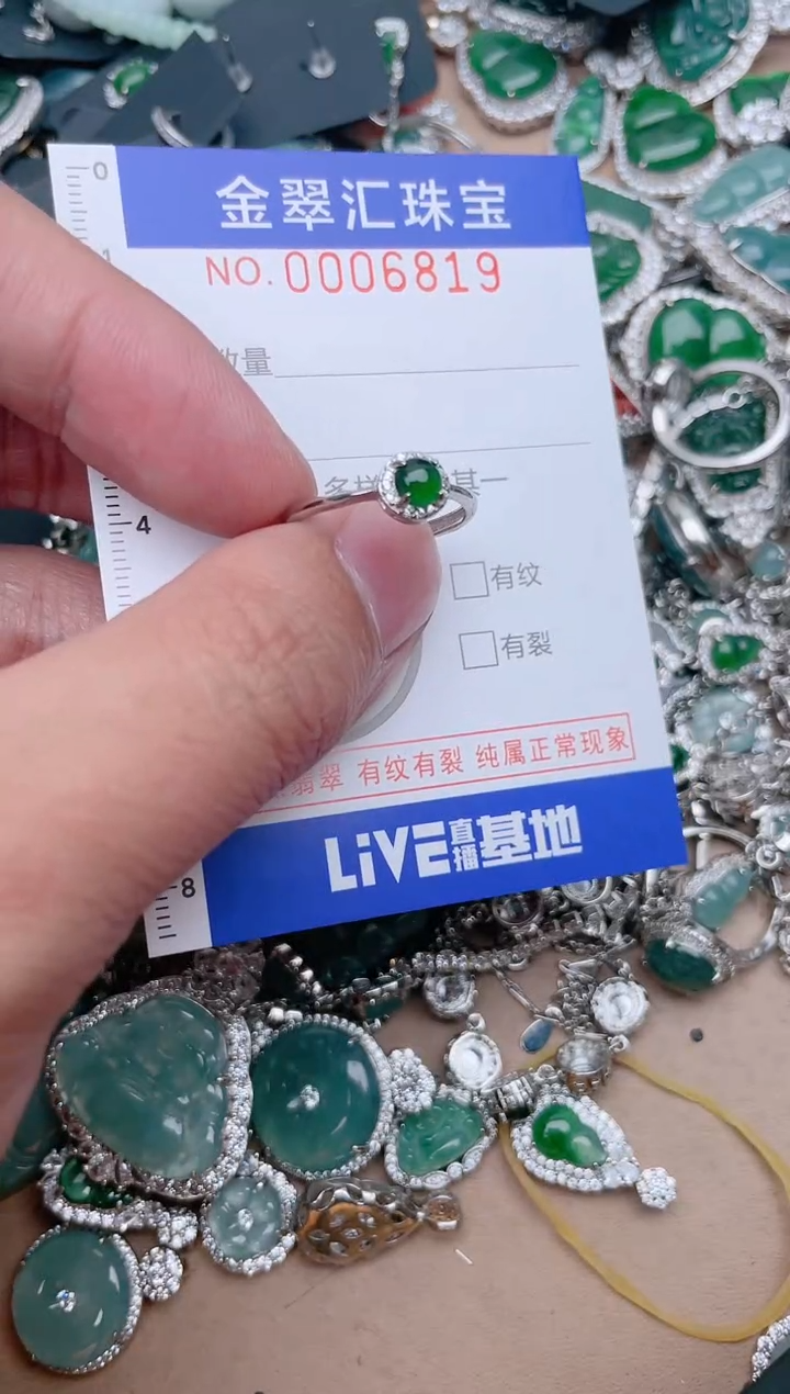 【闪购商品】翡翠颈饰未镶嵌6819....