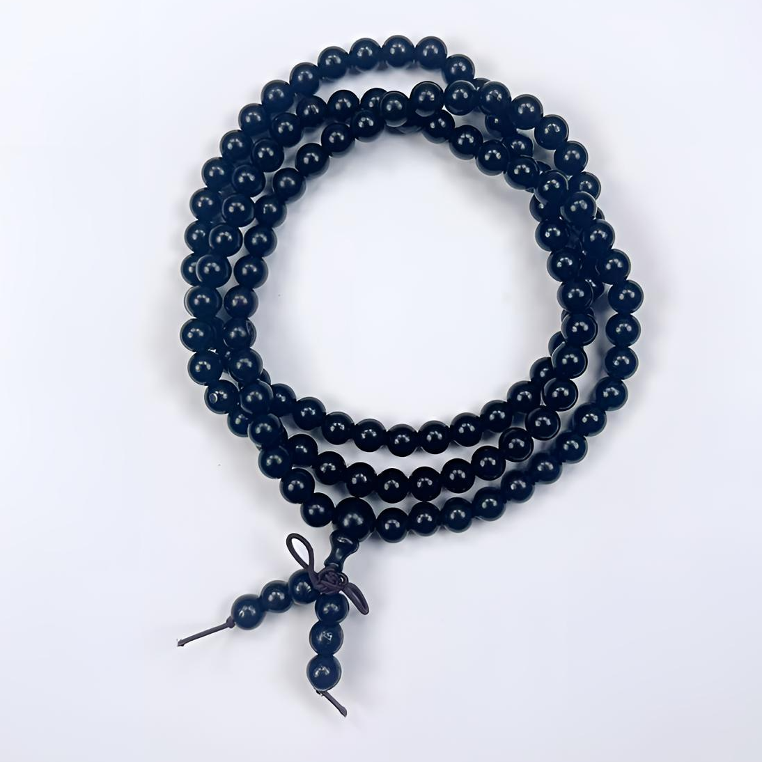 黑檀0.6圆珠108颗5006