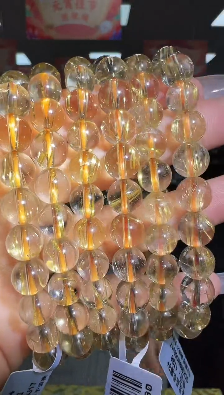 【闪购商品】水晶手链未镶嵌B35 gck969约8mm多样性发一件