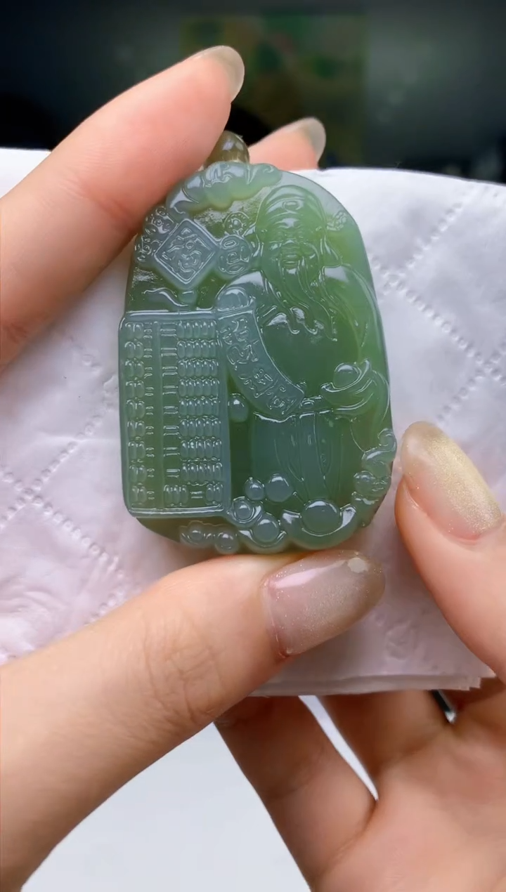 定制和田玉Boss阳天然和田玉（拍一发一）