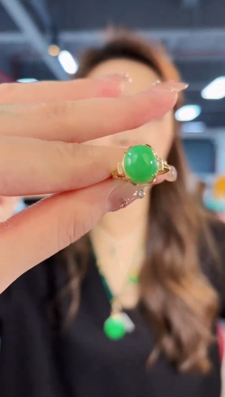 【闪购商品】翡翠戒指未镶嵌缅料A货/支持复检/一件