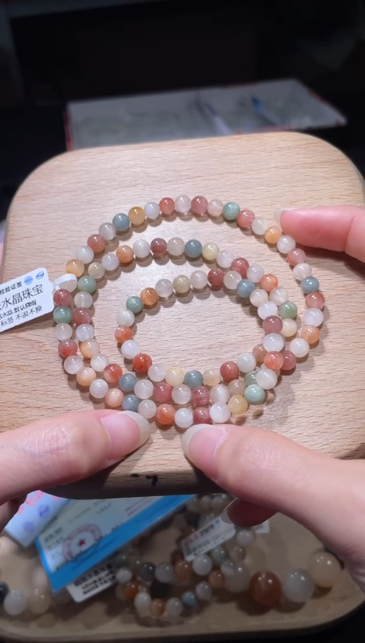 【闪购商品】水晶手链未镶嵌96号多样性发货一I 5+