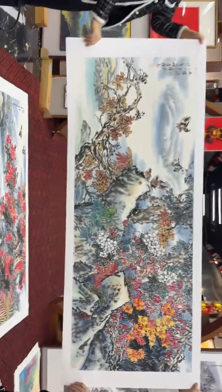 【闪购商品】国画国画绘画花鸟山水