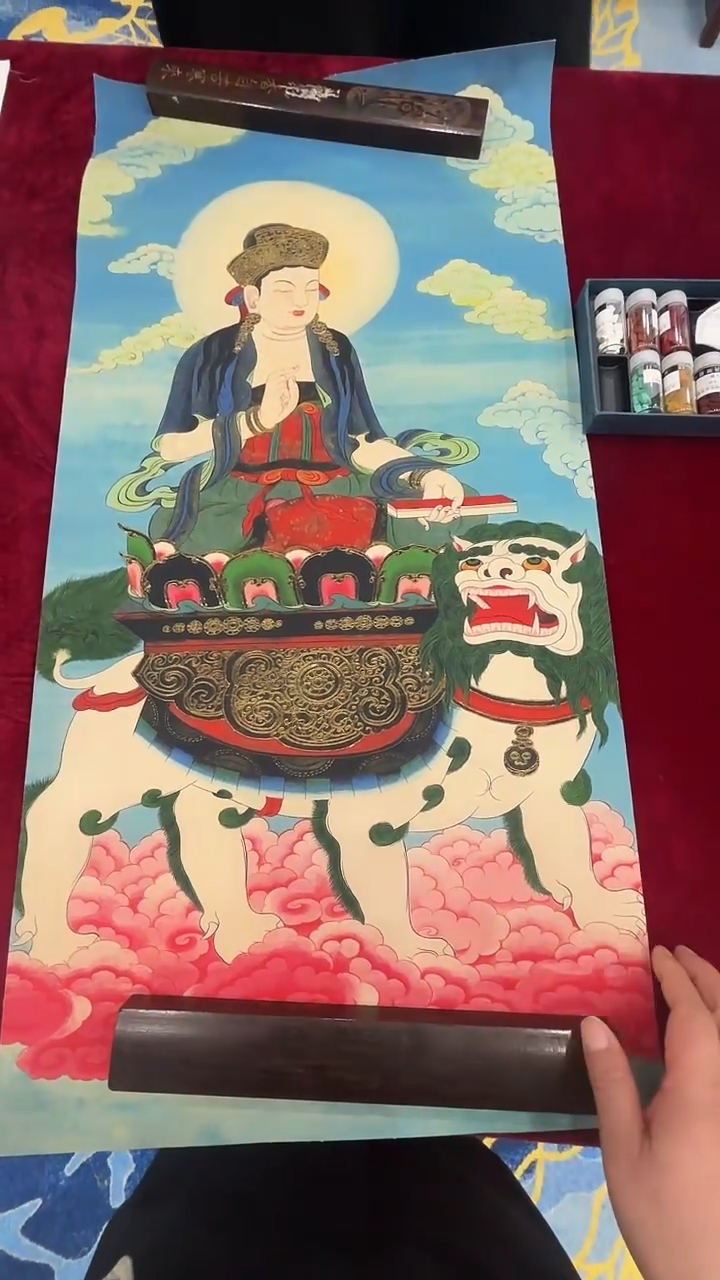 卷轴画唐卡16110