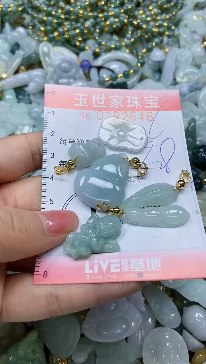 【闪购商品】翡翠颈饰未镶嵌闪购商品00192646