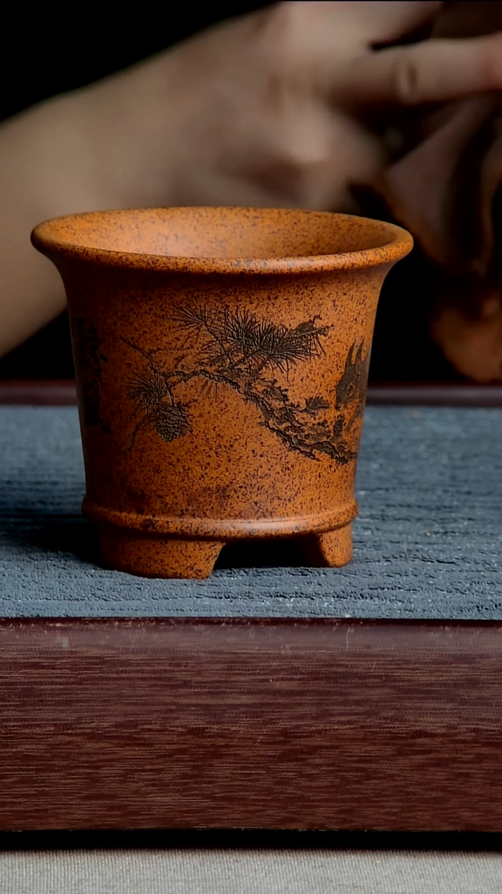 紫砂花盆9*7.5内径尺寸