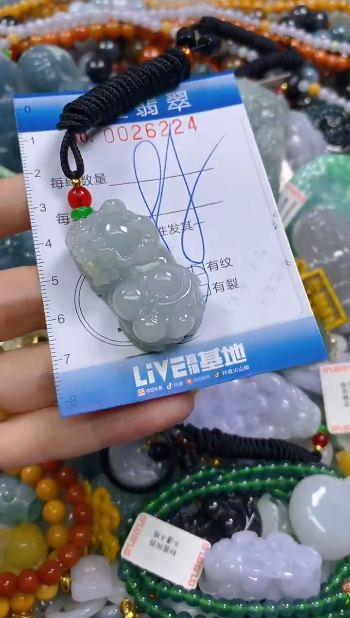 颈饰未镶嵌翡翠闪购0026224