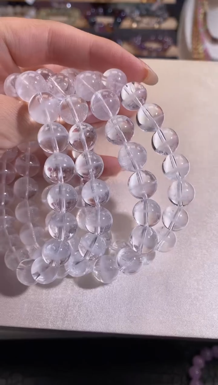 【闪购商品】水晶手链未镶嵌11mm多样性发一
