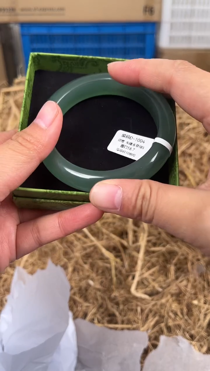 未镶嵌手镯石英质玉D-1004