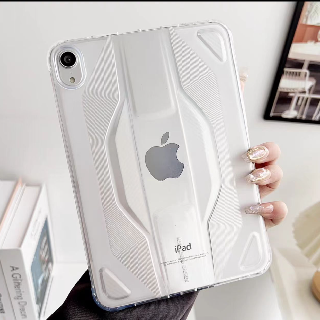 95新 Apple/苹果 ipad 平板WIFi裸机 透明皮套配件套装颜色随机发