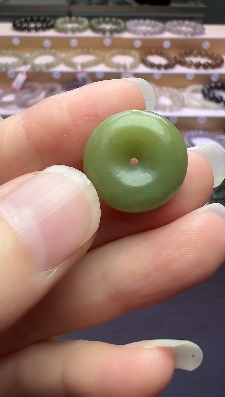 颈饰未镶嵌和田玉40号链接多样性发一约卡18*7微瑕