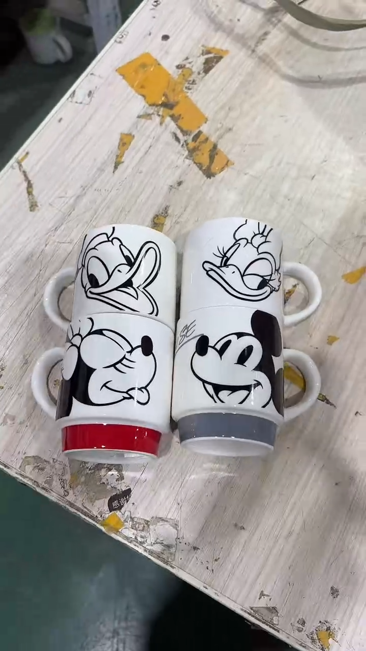 陶瓷手柄款家湖高温陶瓷杯 微瑕