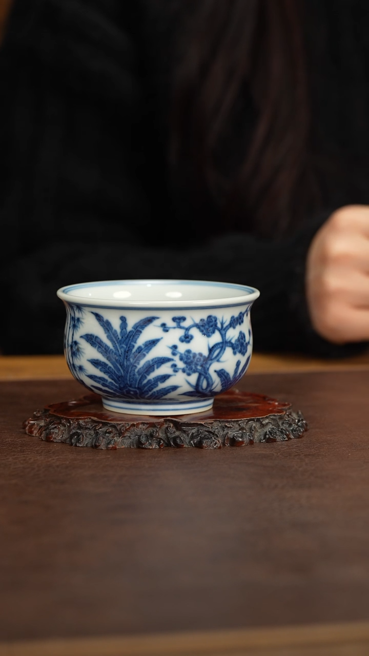 【闪购商品】博瑞堂岁寒三友炉式杯