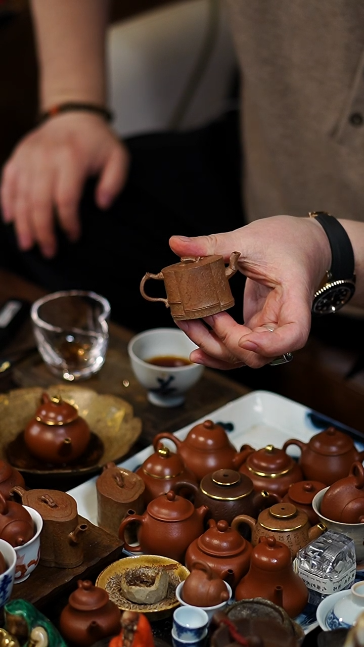 柱*小茶壶小品壶功夫茶道具