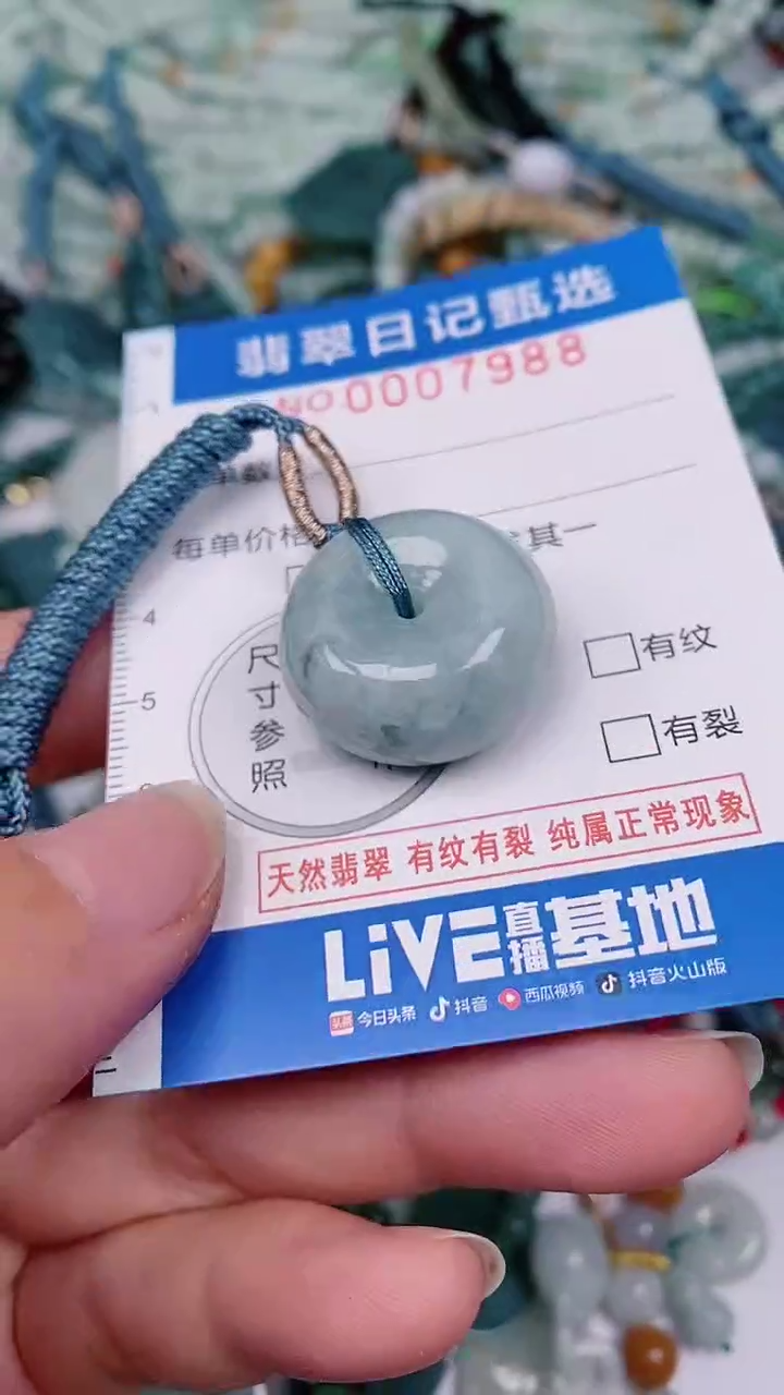 【闪购商品】翡翠颈饰未镶嵌00007988