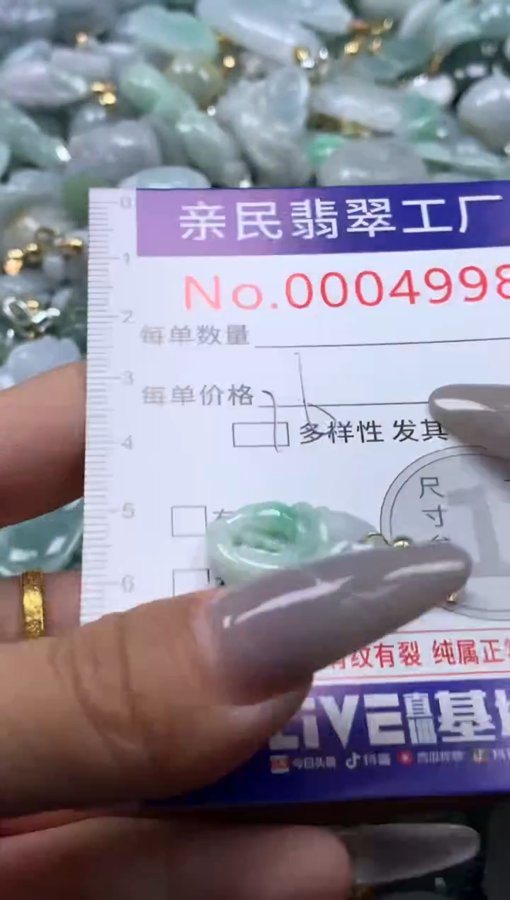 颈饰未镶嵌翡翠4998