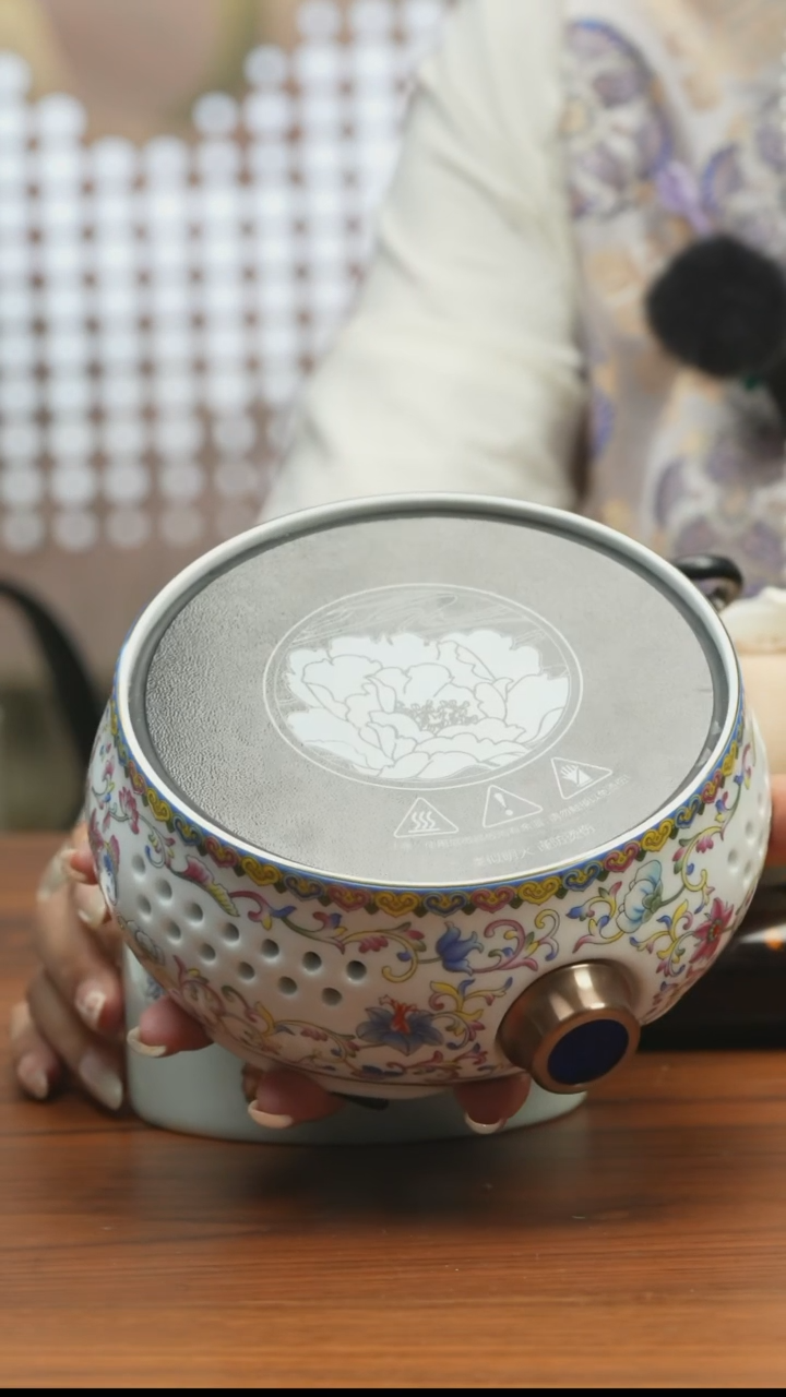 【闪购商品】品香电陶炉（柒彩珐琅） 