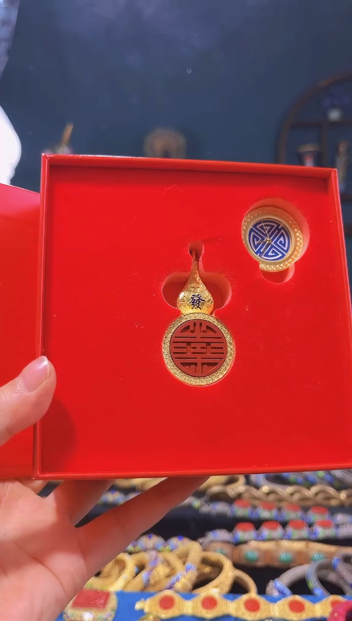 【闪购商品】非遗绝技 花丝大师葫芦吊坠