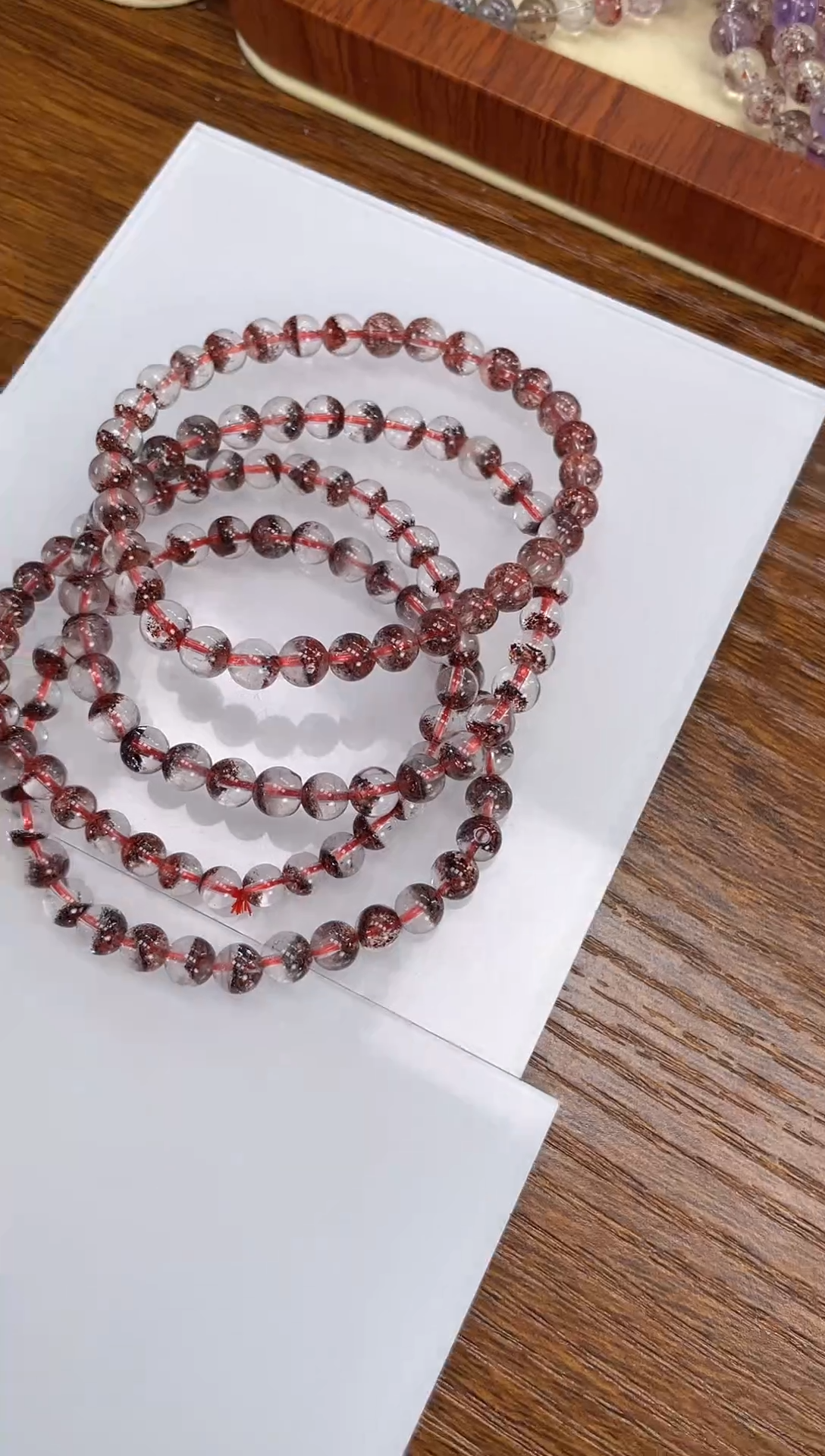 【闪购商品】水晶手链未镶嵌超七手串多样性发一