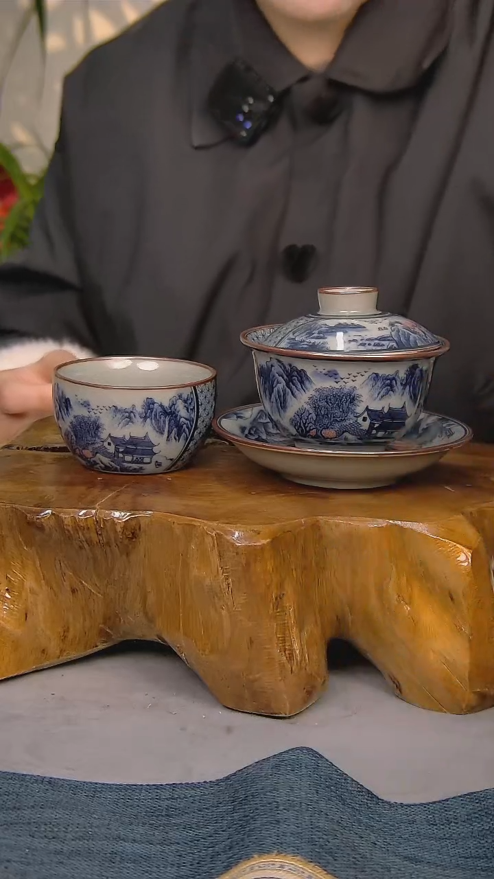 【闪购商品】简装家用款2件套 陶瓷家用茶具系列